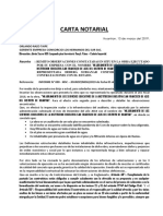 Carta Notarial Del Colegio de Huantan