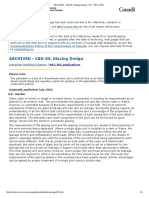 CBD-55, Glazing Design