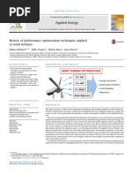 Applied Energy: Wind Turbine Optimization