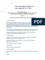 Lista de Alimentos Que Podrán Venderse en Quioscos Escolares