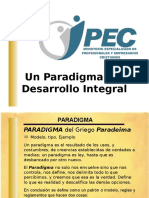 Un Paradigma Del Desarrollo Integral