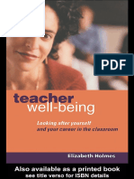 Teacher Well-Being PDF