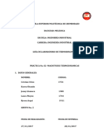 Informe - 2 Termodinamica