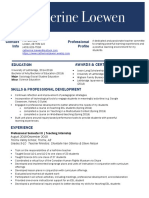 Loewen C-Resume