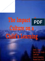 Culture and Its Role in Child Learning