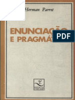 Parret (1988) Enunciação e Pragmática PDF