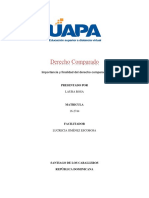 Tarea 1, Derecho Comparado.