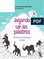 Jugando Con Las Palabras Adivinanzas, Trabalenguas y Juegos PDF