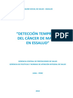 Direc - Deteccion - Temp - Cancer - Mama Essalud Conceptos PDF