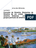 Simetría Externa Dos Minerais