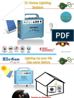 Solar Home Lighting System