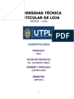 Proyecto Utpl Tratamiento de Cabello