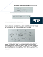 Formulation of Ketones, Reaction With Organocopper Compounds. Discussed in Sec 18.6