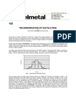 Recarburization of Ductile Iron