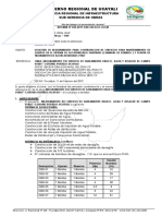 Informe N°030 SOLICITUD DE REQUERIMIENTO PARA ARREGLO DE BOMBAS CAMPO VERDE