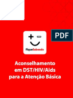 Manual de Orientação Pré e Pós-Teste Anti-HIV