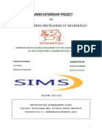 Summer Internship Project: "Online Trading Mechanism at Sharekhan"