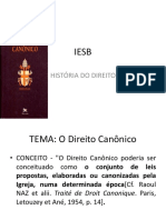 Direito Canônico