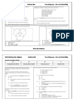 Gcse H Venn Diagram Problem Mat