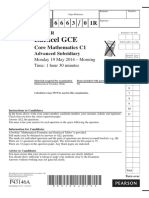 June 2014 (R) QP - C1 Edexcel PDF