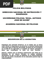 Doctrina Policial