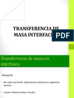 Transferencia de Masa Interfacial PDF