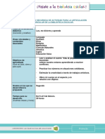 02 - Formato Secuencia Didáctica 1 Periodo Proyecto Lector Segundo 2019