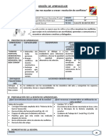 Sesión de Personal Social - Lunes 01 de Abril