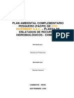 CFG Invesment S.A Enlatados Plan Ambiental Complementario