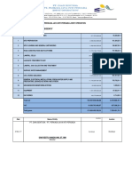 Grand Summary Jombang Regency: Contractor: Pt. Dian Sentosa - Pt. Perkasa Jaya Inti Persada Joint Operation