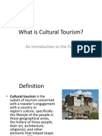 What Is Cultural Tourism