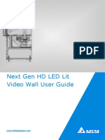 Next Gen HD LED Lit Videowall User Guide PDF