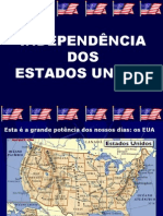 História Geral PPT - Independência Estados Unidos