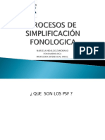 PSF y Capacidades Fonologicas