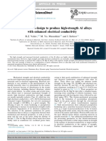 A Nanostructural Design To Produce High-Strength Al Alloys With Enhanced Electrical Conductivity