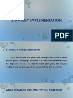 Strategy Implementation