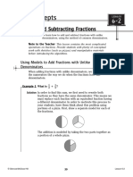 Key Concepts: Adding and Subtracting Fractions