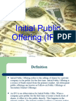 Initial Public Offering (IPO)