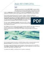 Analisis Detallado ISO-13485 2016 SP