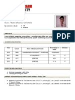 Mukesh Resume