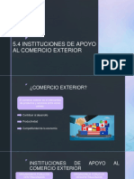 5.4.instituciones de Apoyo Al Comercio Exterior