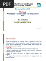 Chapitre - 1semester 2 - IMPLANTATION PDF