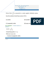 Section Title: One Mark Questions Total Questions: 10 Max Marks: 1 - Ve Marks:0.33