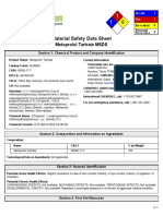 Metoprolol Tartrate MSDS: Section 1: Chemical Product and Company Identification