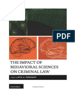 The Impact of Behavioral Sciences On Criminal Law PDF