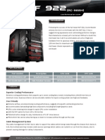 HAF 922 Product Sheet