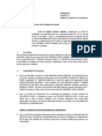 Demanda Aumento de Alimentos Flor de Maria Castro Carmen