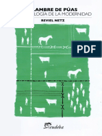 Alambre de Púas Una Ecología de La Modernidad - Netz PDF