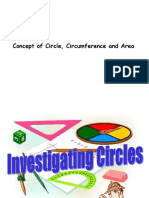 7th G PPT - Concept of Area & Circumference