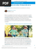 Sexualidad Niños